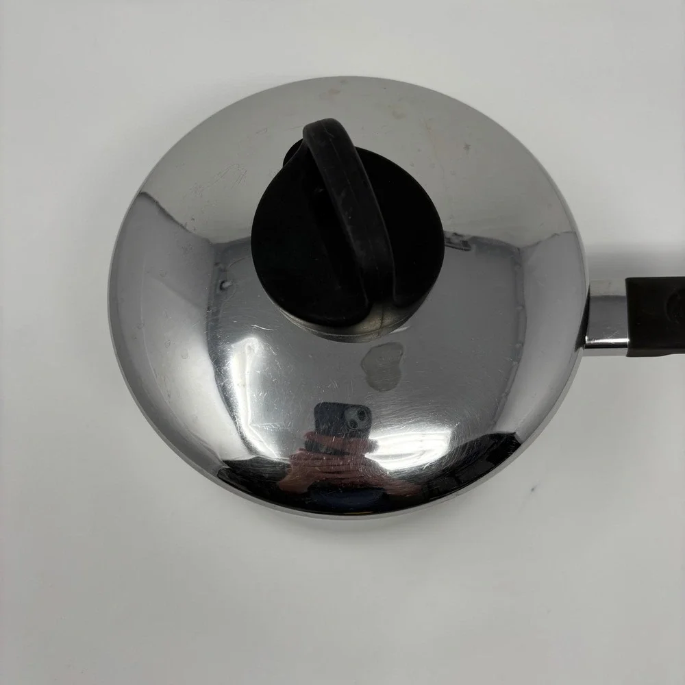 Revere Ware 97f 3QT Stainless Steel Saucepan with Lid Clinton, IL‎ USA